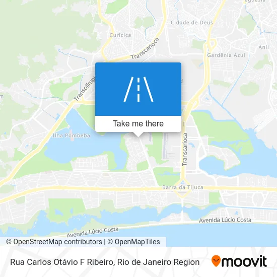 Rua Carlos Otávio F Ribeiro map