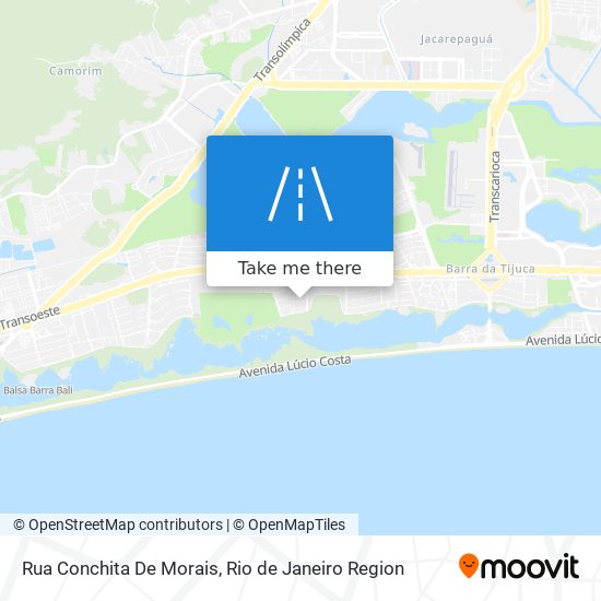Mapa Rua Conchita De Morais