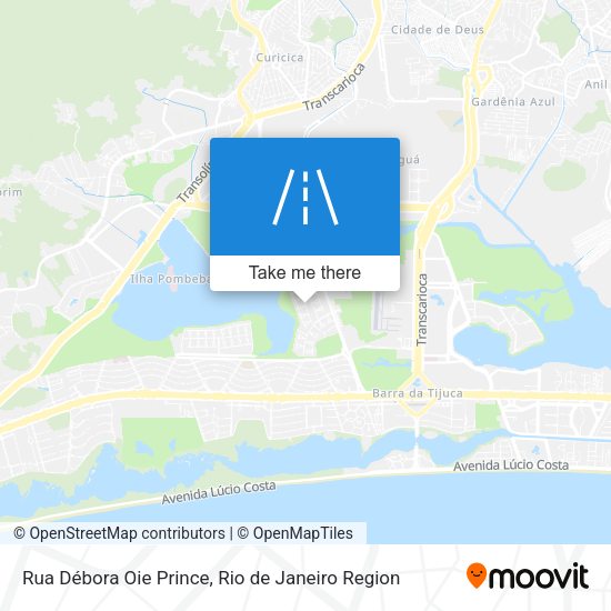 Rua Débora Oie Prince map