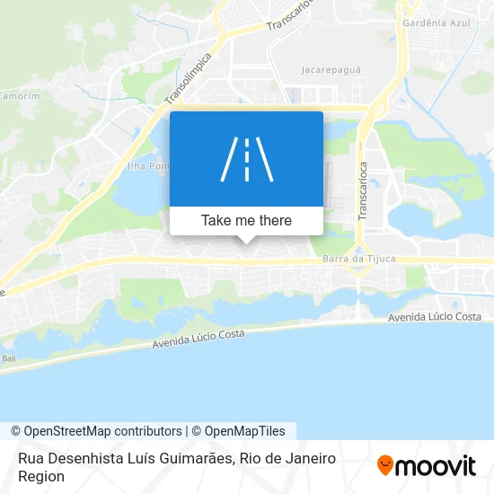 Rua Desenhista Luís Guimarães map
