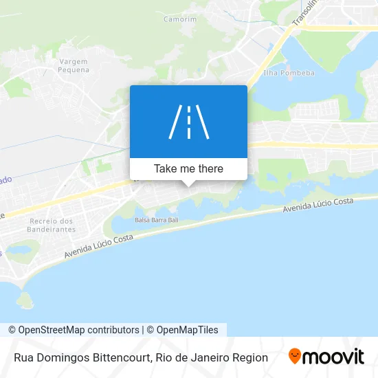 Rua Domingos Bittencourt map
