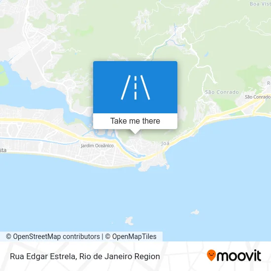 Rua Edgar Estrela map