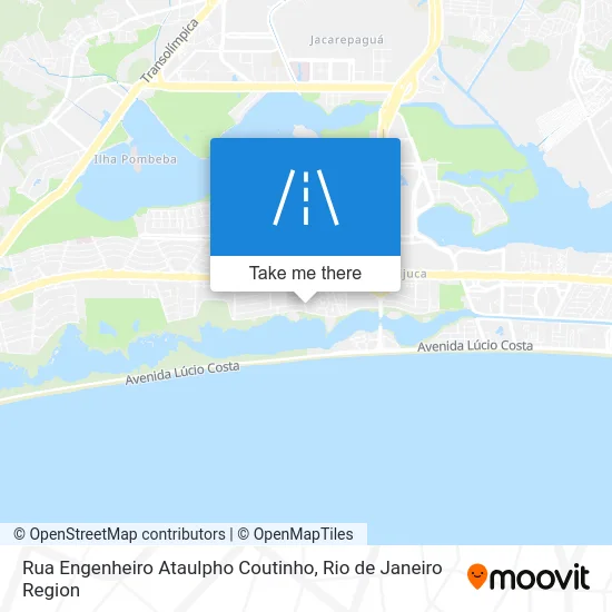 Rua Engenheiro Ataulpho Coutinho map