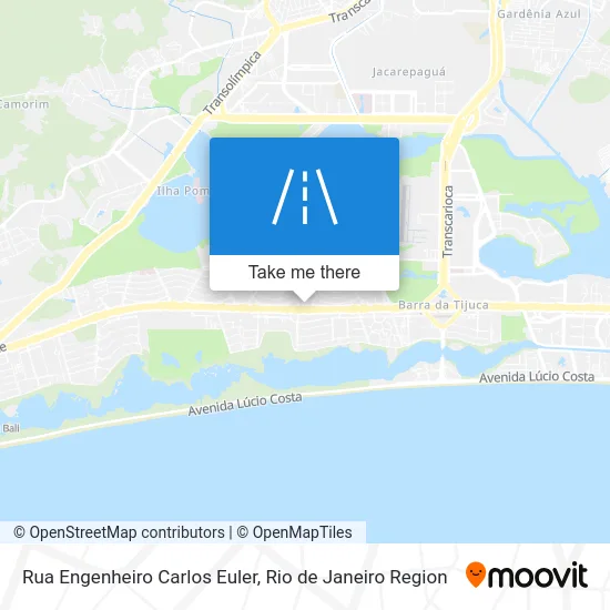Rua Engenheiro Carlos Euler map