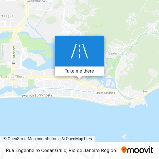 Rua Engenheiro César Grillo map