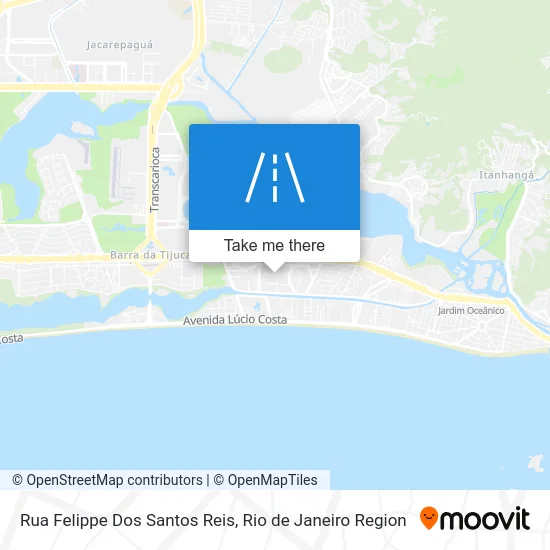 Rua Felippe Dos Santos Reis map