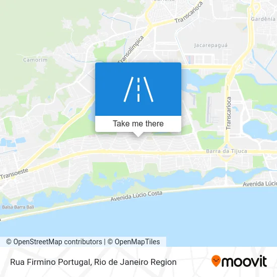 Rua Firmino Portugal map