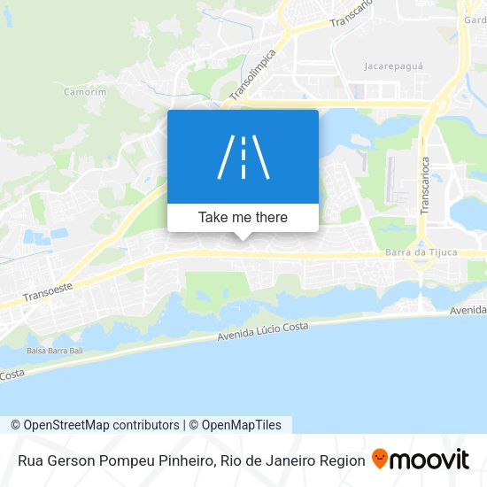 Rua Gerson Pompeu Pinheiro map