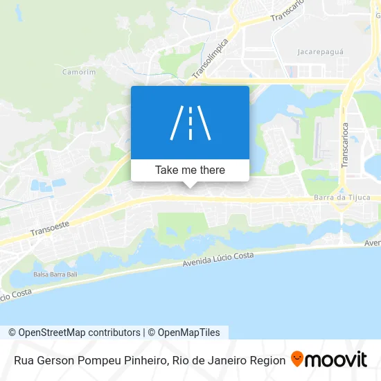 Rua Gerson Pompeu Pinheiro map