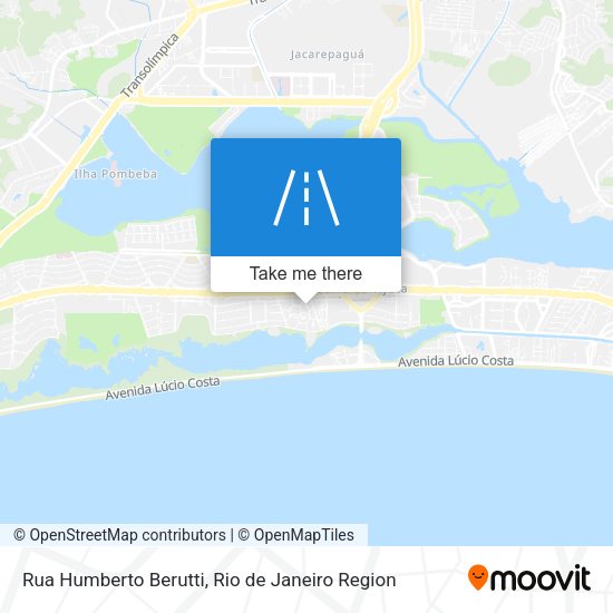 Rua Humberto Berutti map