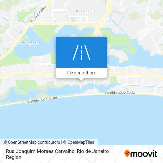 Rua Joaquim Moraes Carvalho map