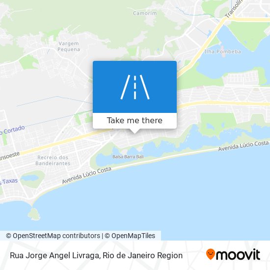 Mapa Rua Jorge Angel Livraga