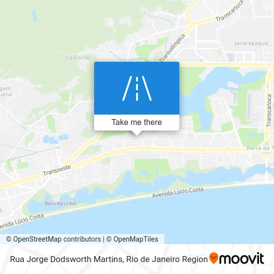 Rua Jorge Dodsworth Martins map