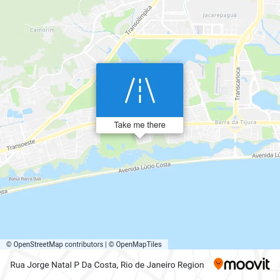 Rua Jorge Natal P Da Costa map
