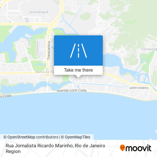 Rua Jornalista Ricardo Marinho map