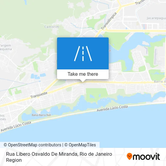 Rua Libero Osvaldo De Miranda map