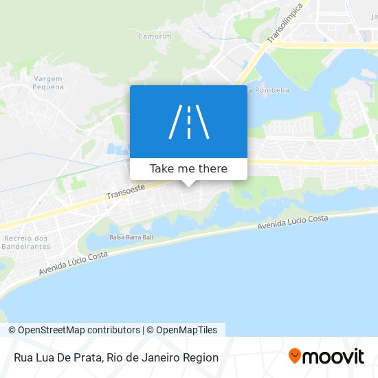 Rua Lua De Prata map