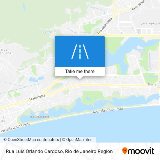 Rua Luís Orlando Cardoso map