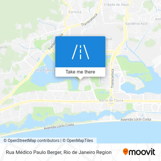Rua Médico Paulo Berger map
