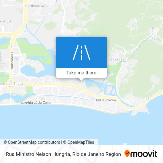 Rua Ministro Nelson Hungria map