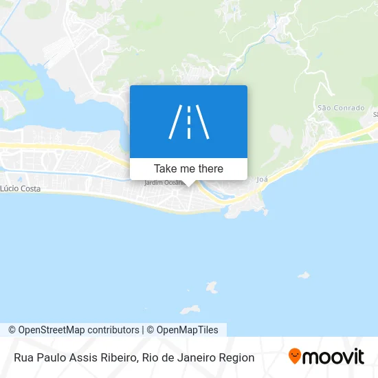Rua Paulo Assis Ribeiro map