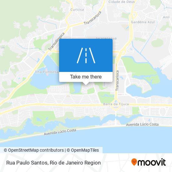 Rua Paulo Santos map