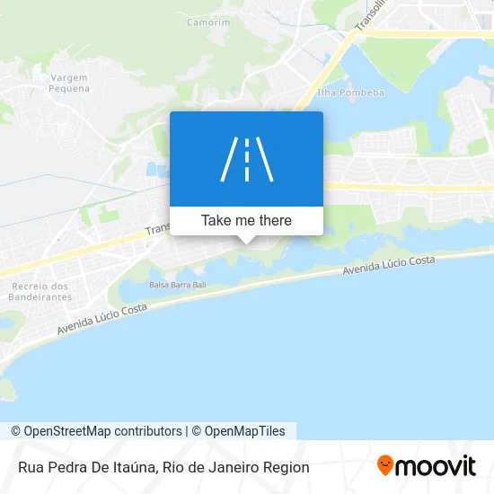 Rua Pedra De Itaúna map