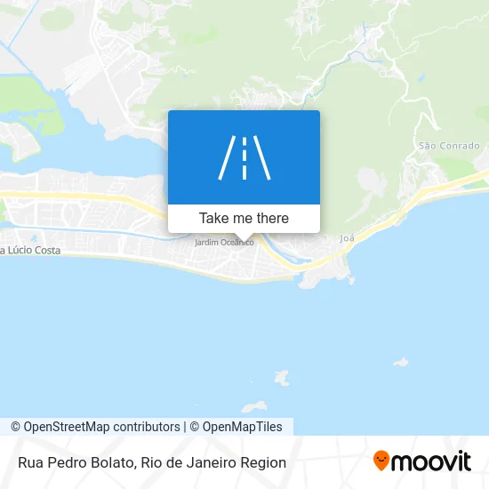 Rua Pedro Bolato map