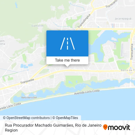 Rua Procurador Machado Guimarães map