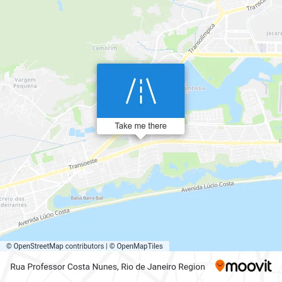Rua Professor Costa Nunes map