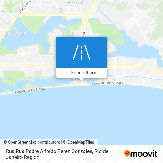 Rua Rua Padre Alfredo Perez Gonzales map
