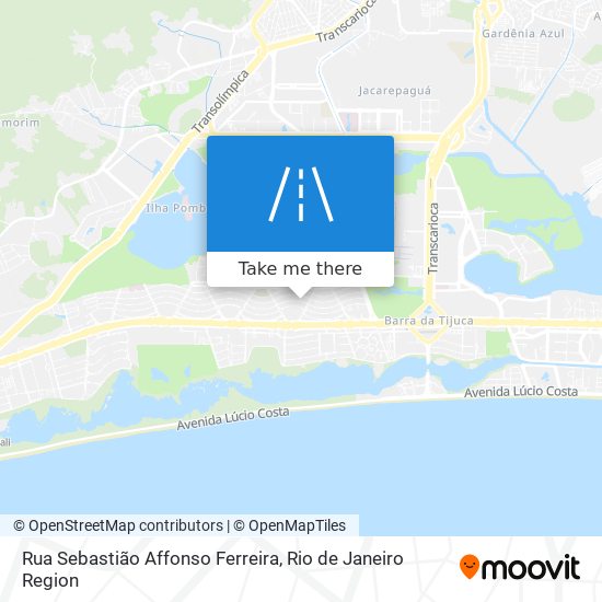 Rua Sebastião Affonso Ferreira map