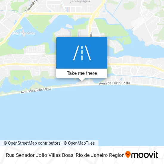 Rua Senador João Villas Boas map
