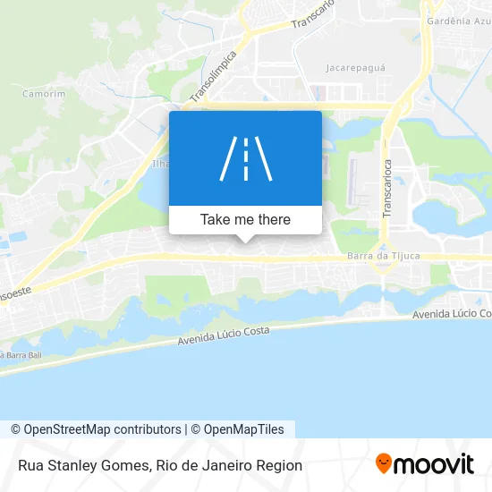 Rua Stanley Gomes map