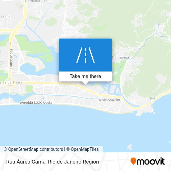 Rua Áurea Gama map