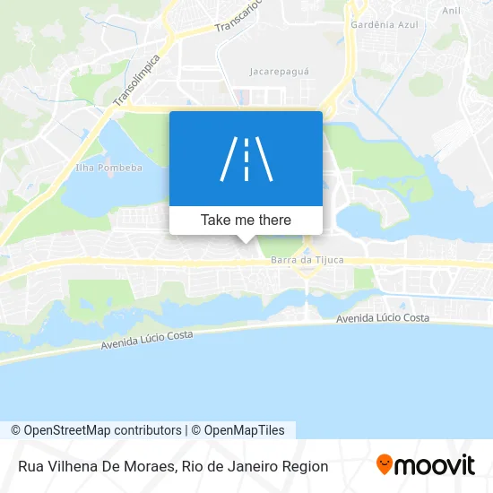 Rua Vilhena De Moraes map