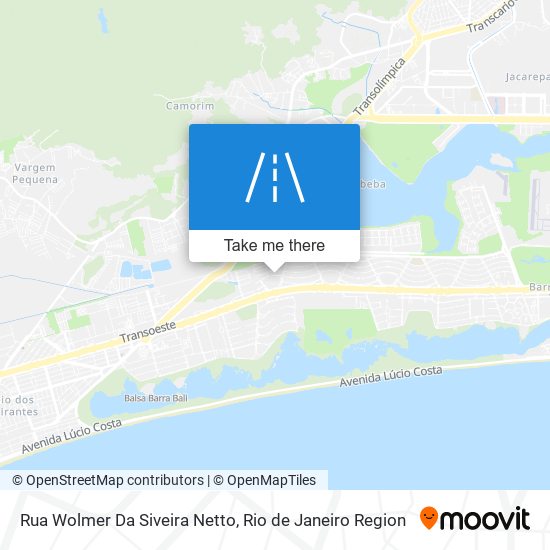 Rua Wolmer Da Siveira Netto map