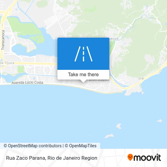 Rua Zaco Parana map