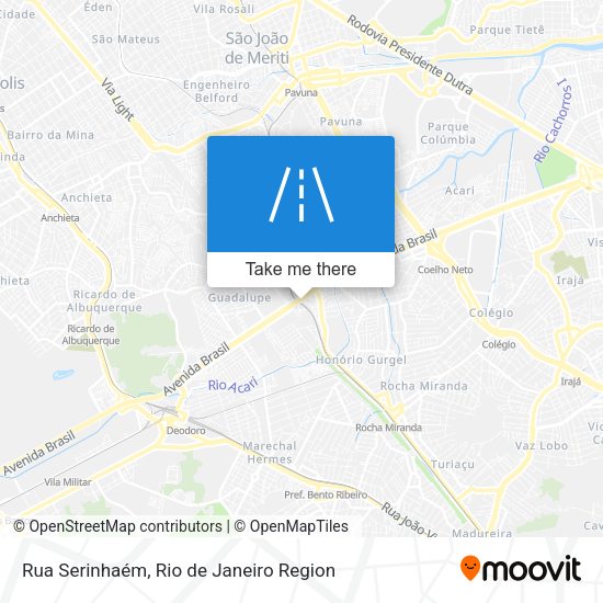 Rua Serinhaém map