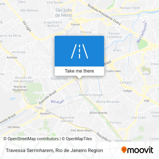 Travessa Serrinharem map