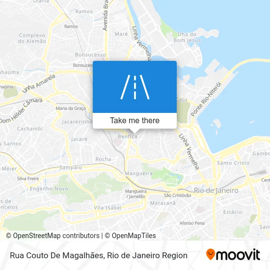 Rua Couto De Magalhães map