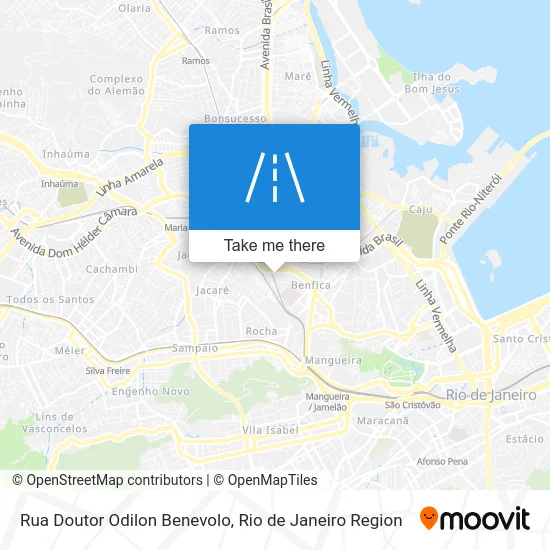 Rua Doutor Odilon Benevolo map
