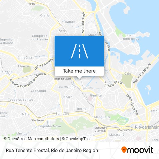 Rua Tenente Erestal map