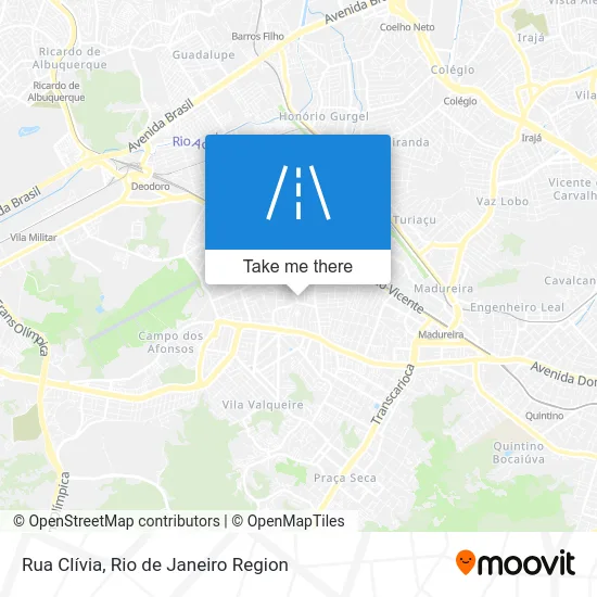 Rua Clívia map