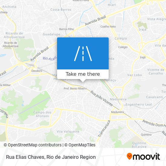 Rua Elias Chaves map