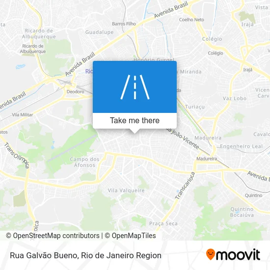 Rua Galvão Bueno map