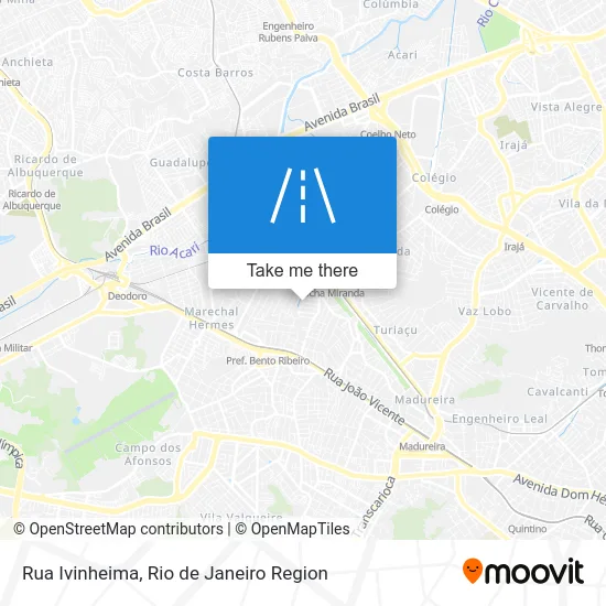 Rua Ivinheima map