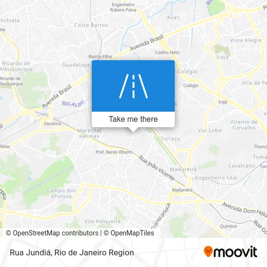Rua Jundiá map
