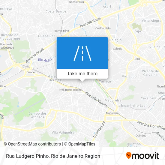 Rua Ludgero Pinho map