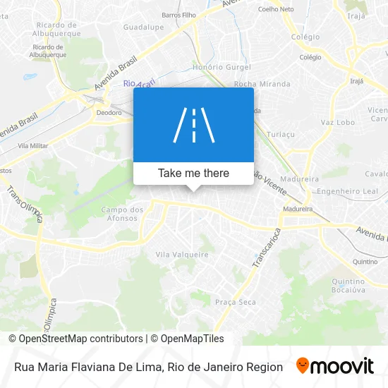 Rua Maria Flaviana De Lima map